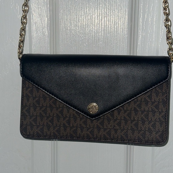 NWOT Michael Kors Black and Brown Clutches & Wristlets - Picture 1 of 5